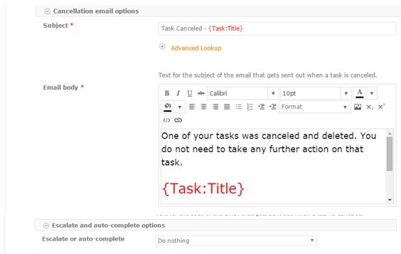 task