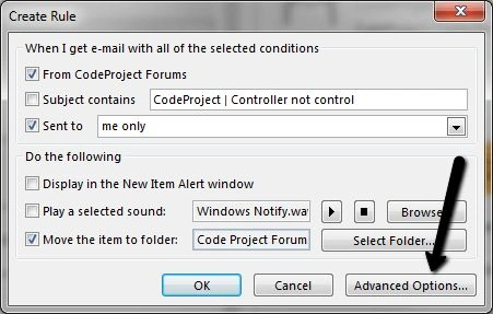 Move Mails from Inbox To Other Folder