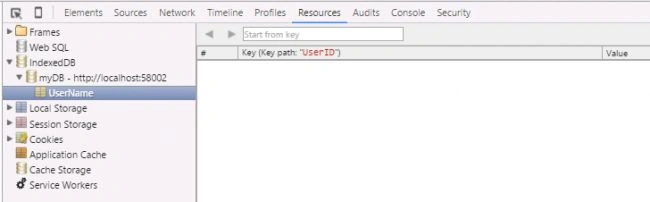 IndexedDB onupgradeneeded Output