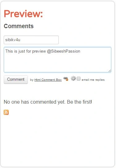 preview box