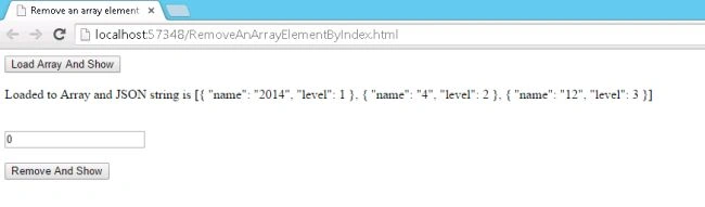 load array