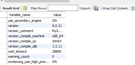 showvariable