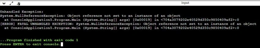 output function