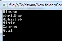 collection output
