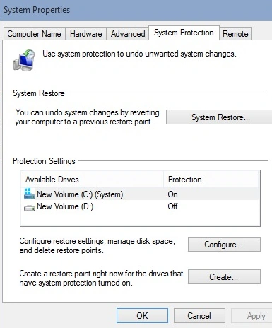 System protection