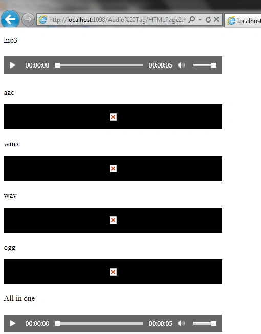 Audio tag