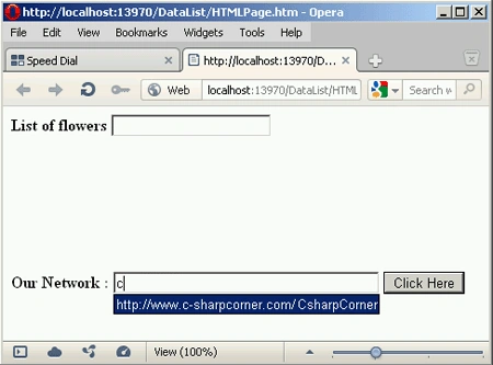 DataList Tag