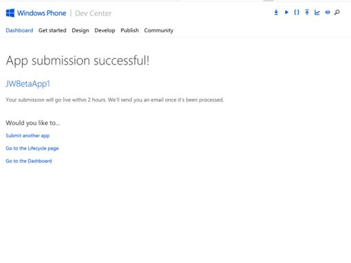 App Submission