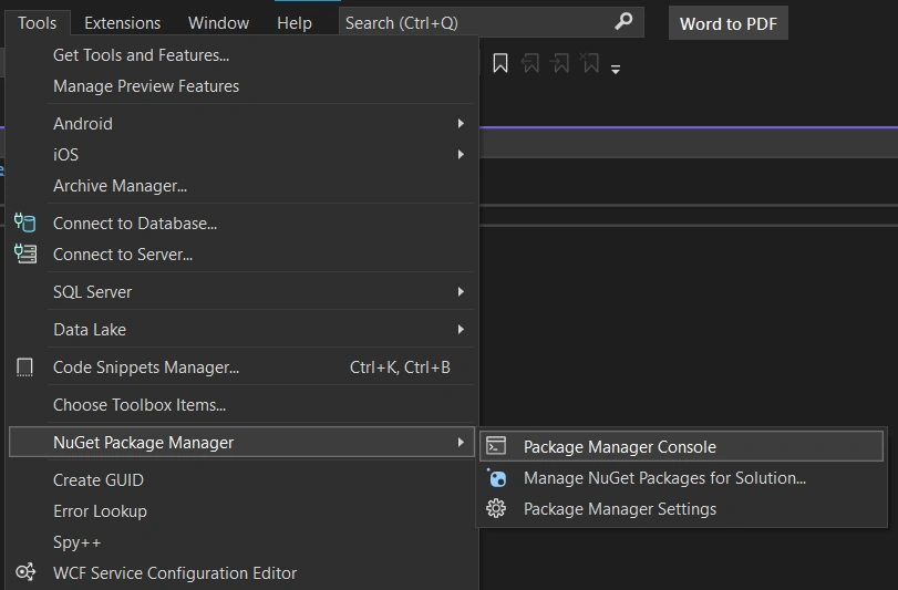 Word File to PDF Using C# dll