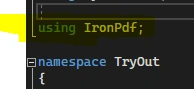 Word File to PDF Using C# dll