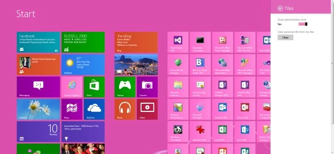Select tiles
