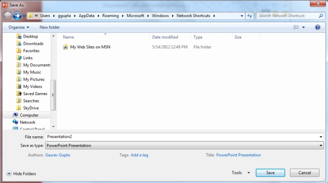 location-of saving-document-in-powerpoint2013.png