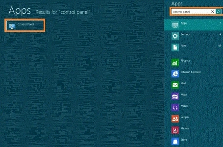 Control Panel