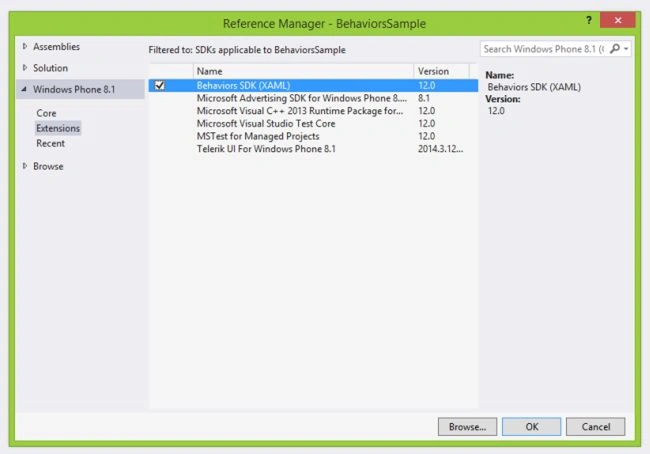 Behaviors SDK