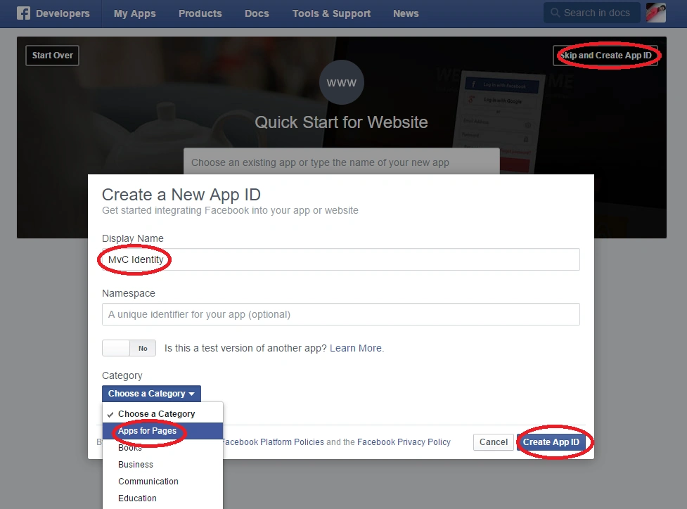 fbappcreate