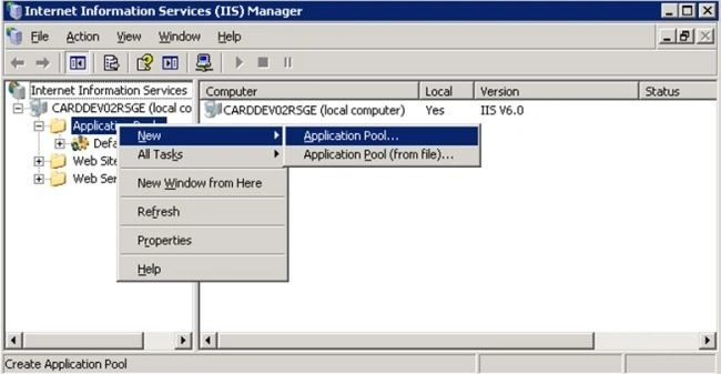 Application Pool