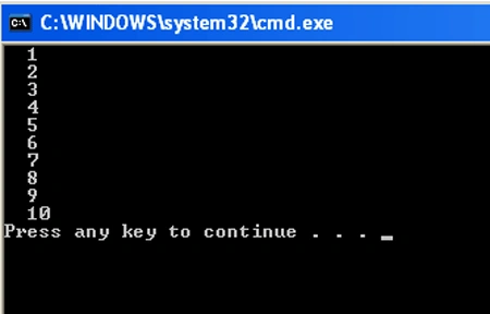 simple for loop in f#
