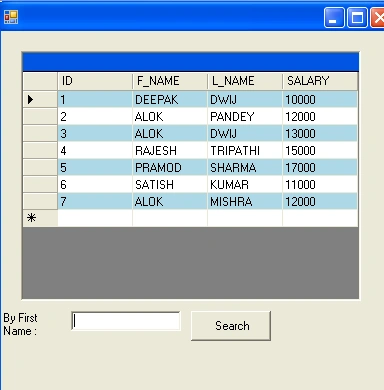 searching record in f#