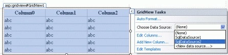 Select gridview