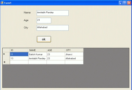 autoincrement in ado.net