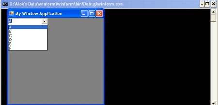 combobox in f#