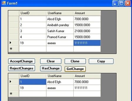 haschanges method in ado.net