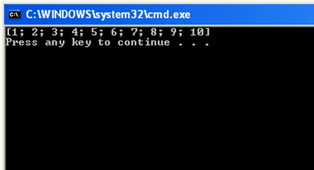 sequence expression