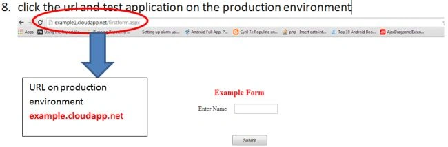 test application 