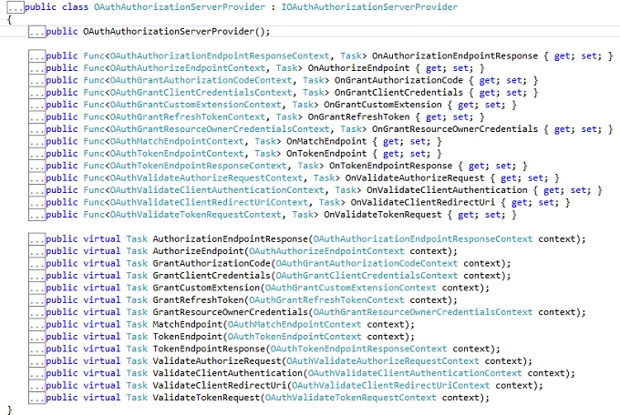IOAuthAuthorizationServerProvider