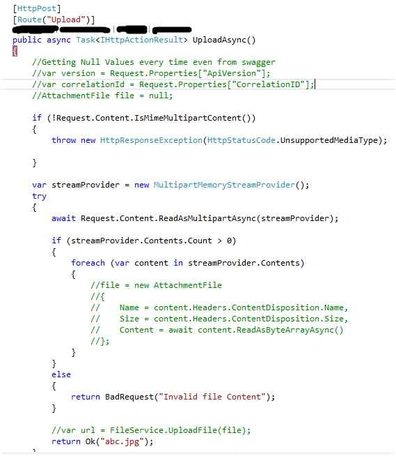 API project add