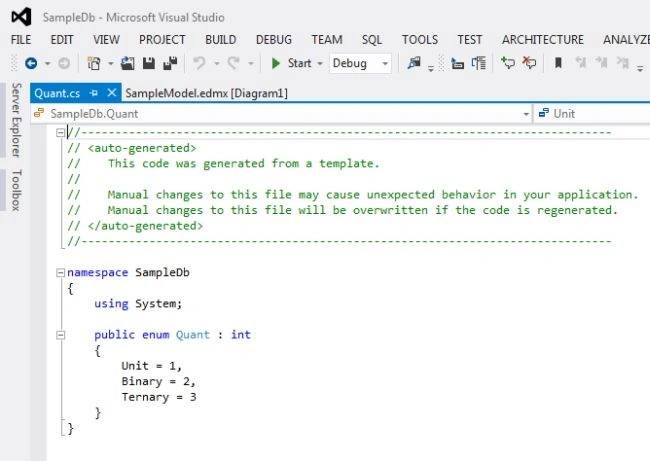 Enum quant