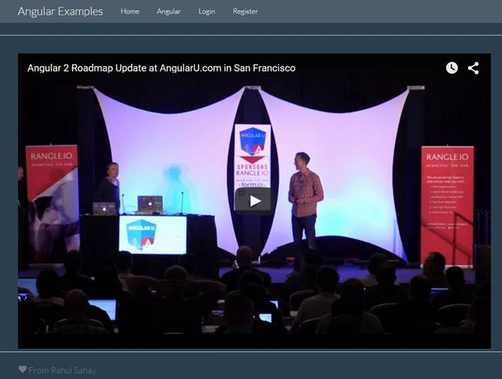 Angular application