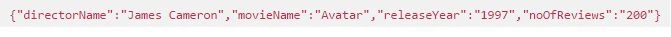 JSON format