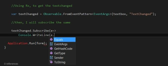 EventArgs