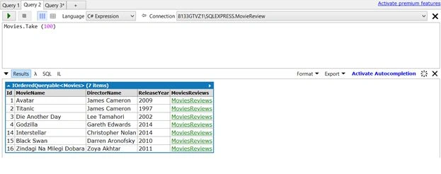 review DB