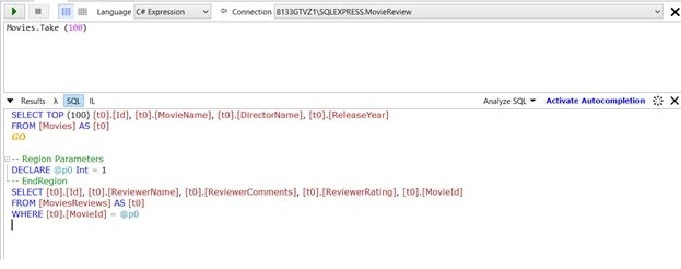 SQL statemen
