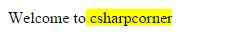 HTML Marked tag