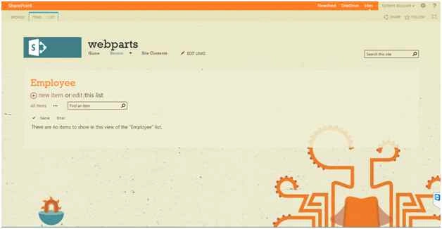Open the team site