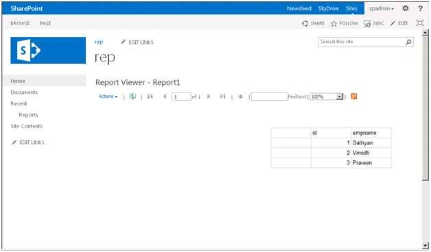 report 