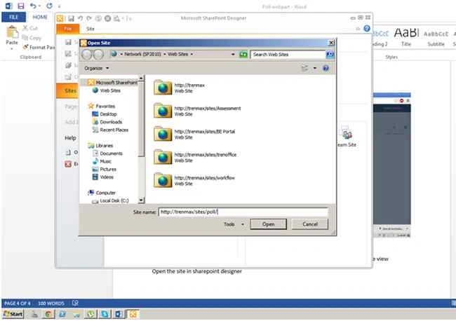 SharePoint designer