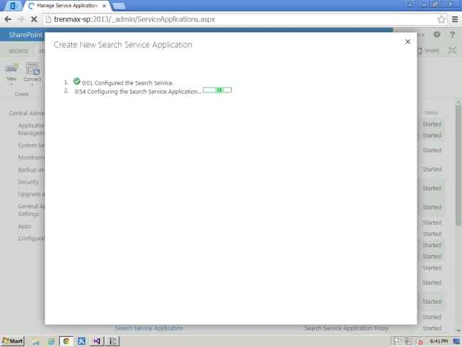 new search service