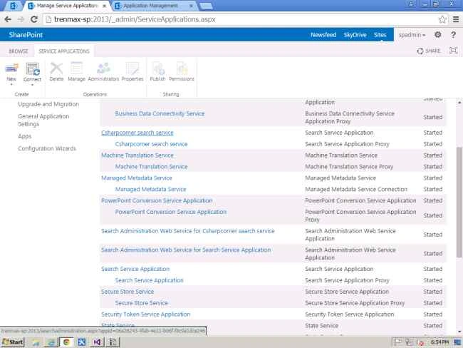 service application