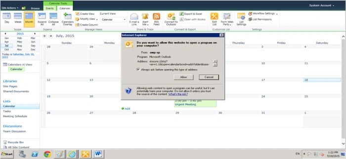 access MS Outlook