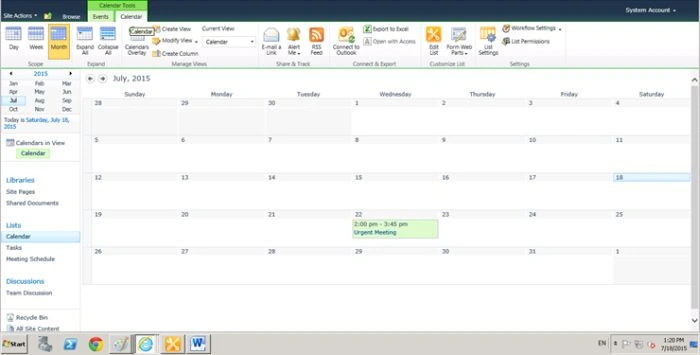 calendar tools