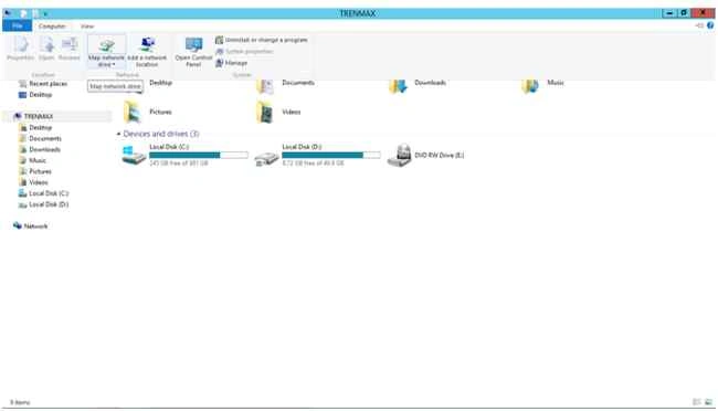 Map Network drive