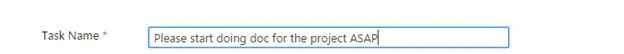 Provide the name for the task