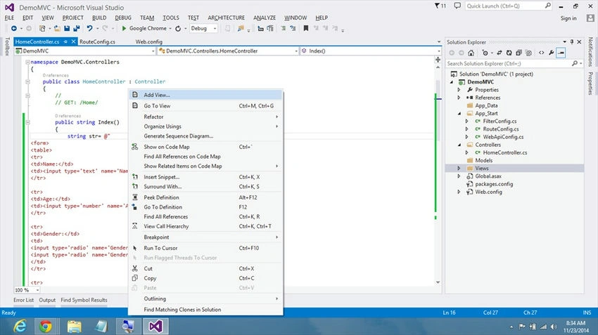 Add View