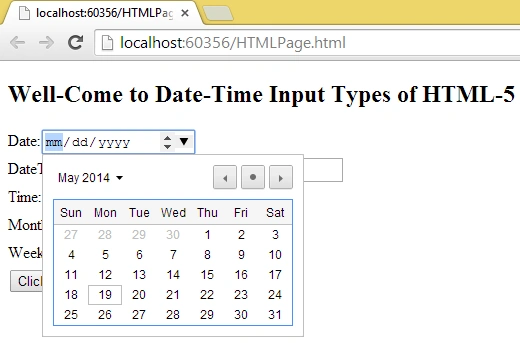 Selection date