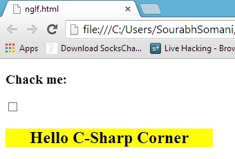 Check-Box Unchecked
