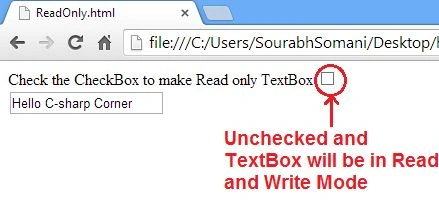 Unchecked CheckBox